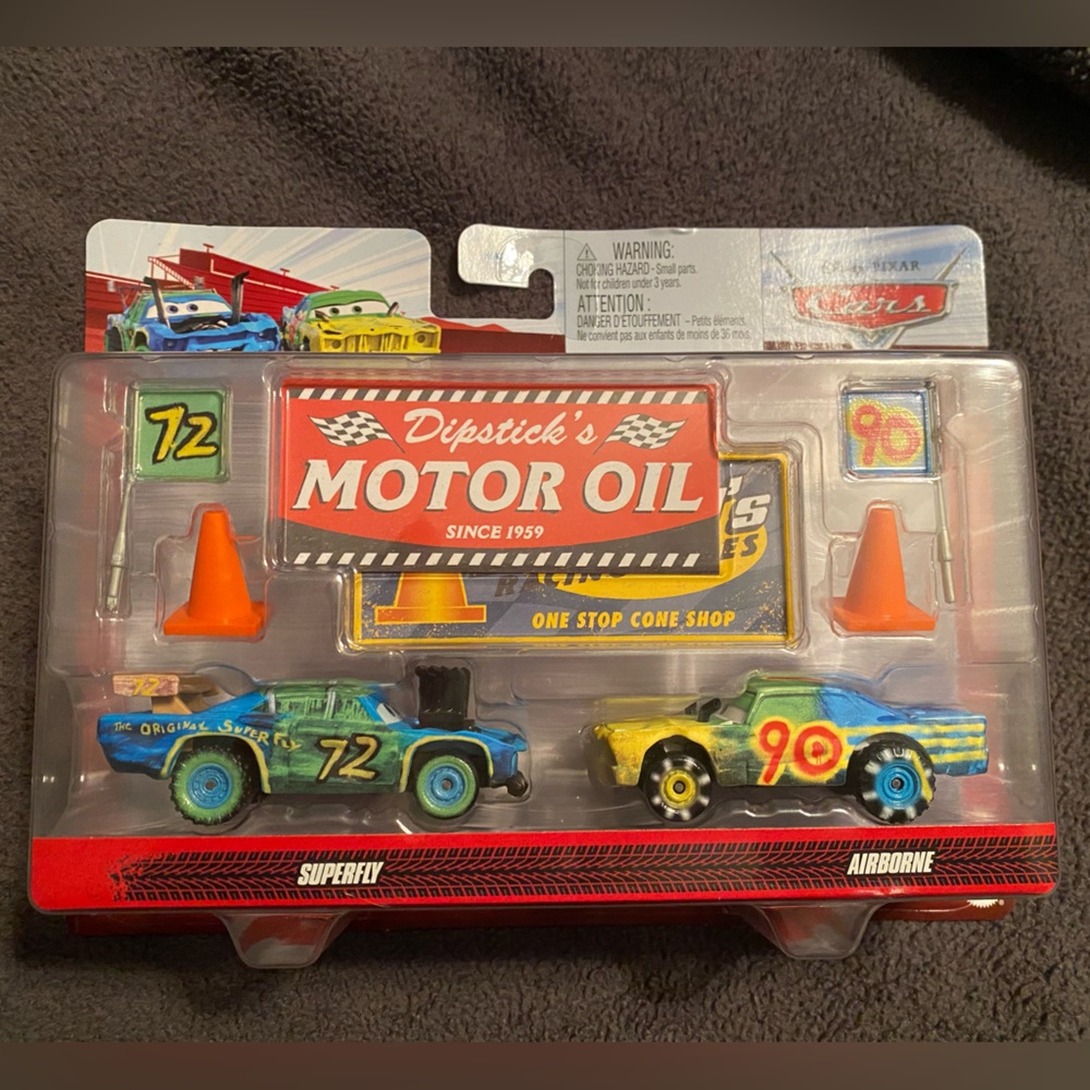 Cars 3 Thunder hollow double pack Superfly and Airborne